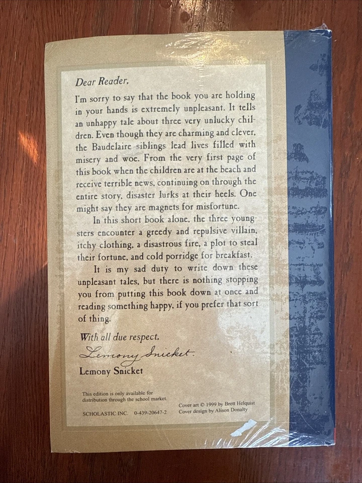 A Series of Unfortunate Events Books #1-6 Brand New Lemony Snicket - Image 3 of 3