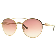 JUDITH LEIBER COUTURE ADORE SUN ROSE GOLD 54-19-140 Gold Sunglasses FRAME ONLY