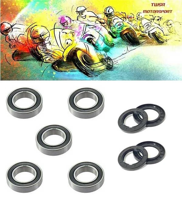 Kawasaki ZX900 B (Ninja) ZX-9R Front & Rear Wheel Bearings & Seals 94-97 — 第 2/3 张图片
