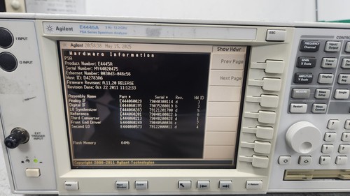 Analizador de espectro Agilent E4445A de 3 Hz a 13,2 GHz PSA 100 % PROBADO ENVÍO RÁPIDO - Imagen 16 de 16