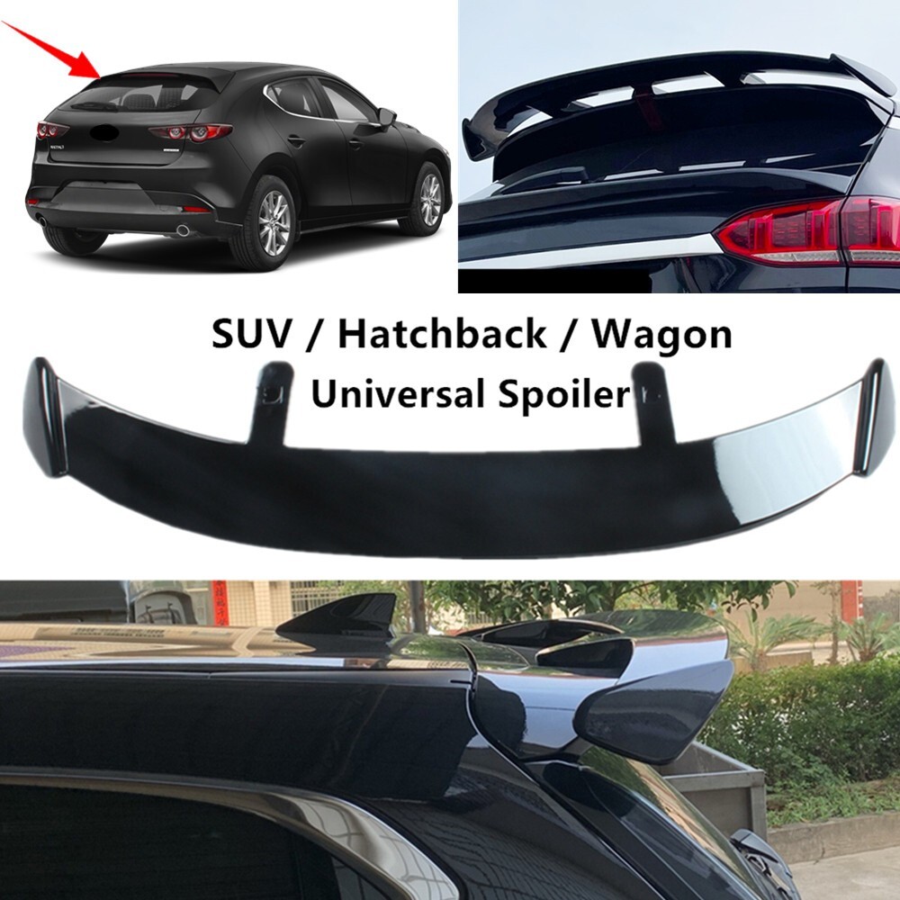 Universal Fit For Mazda 3 Mazda3 19-23 Tailgate Roof Spoiler