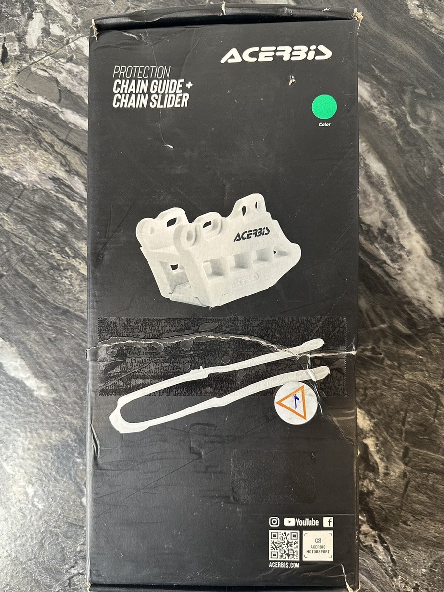 Acerbis Chain Guide and Slider Kit Green 2734950006 | eBay
