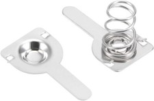 20 Pairs AAA Battery Positive Negative Conversion Spring Contact Nickeling Plate