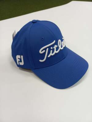 Casquette De Golf Titleist Rare - Bleu Avec Sangle Réglable - Homme - Occasion