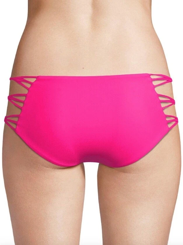 MIKOH Women's Barcelona Bikini Pink Swimsuit Bottoms size Medium 243770 - Image 2 of 2