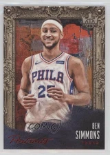 2018-19 Panini Court Kings Portraits Ruby /99 Ben Simmons #46