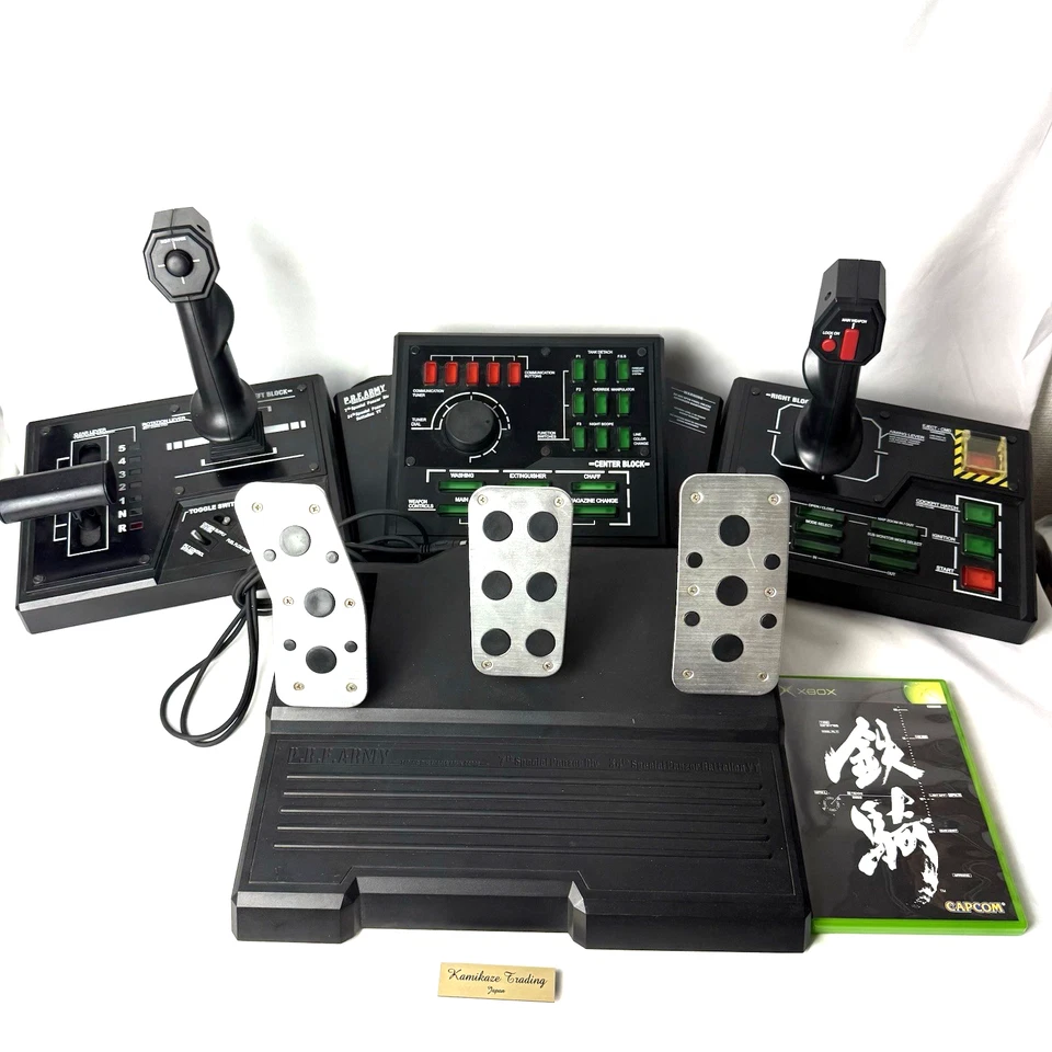 Xbox TEKKI steel battalion Controller & Game Software Set CAPCOM - Image 2 of 4