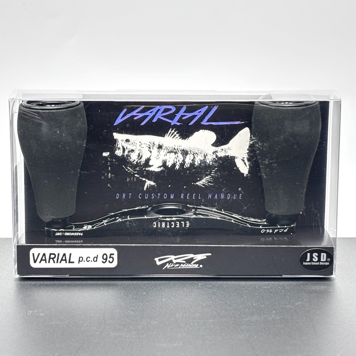 DRT VARIAL P.C.D. 100 Custom Reel Handle - Black (#67