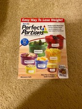 Perfect Portions Portion Control Containers 14 Piece As Seen on TV Weight Loss