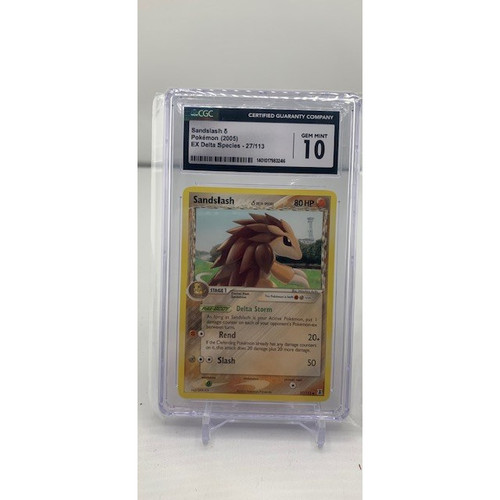 Sandslash δ graded CGC 10 for sale on eBay
