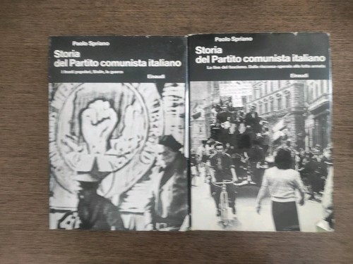 PAOLO SPRIANO: STORIA DEL PARTITO COMUNISTA ITALIANO (5 VOLUMI.COMPLETA) - Picture 4 of 7