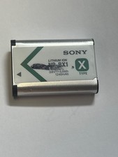 Genuine OEM Sony X Type NP-BX1 Battery for HDR-AS10 HDR-CX440 DSC-HX50V RX100