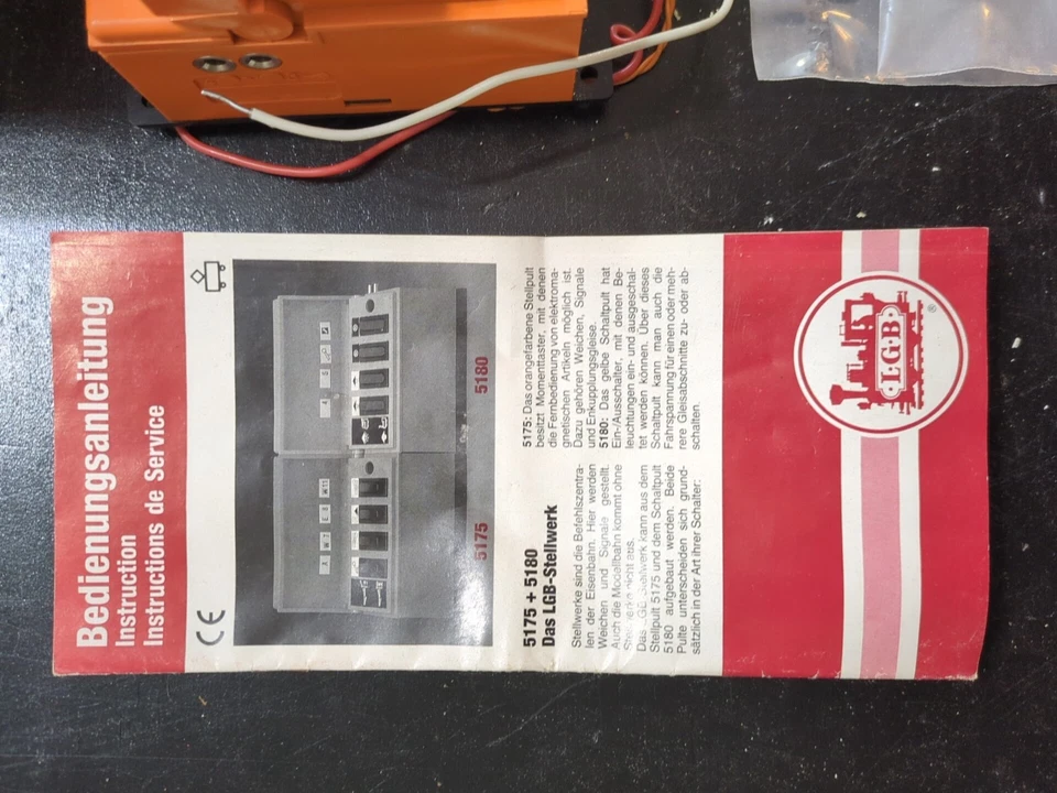 G Gauge - LGB 51750 / LGB 5175 Momentary Switch Controller W/ BOX - Image 3 of 4