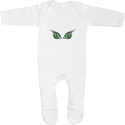 Baby Strampler Jumpsuits / Schlafanzüge ''Green Cats Eyes'' (SS059407)