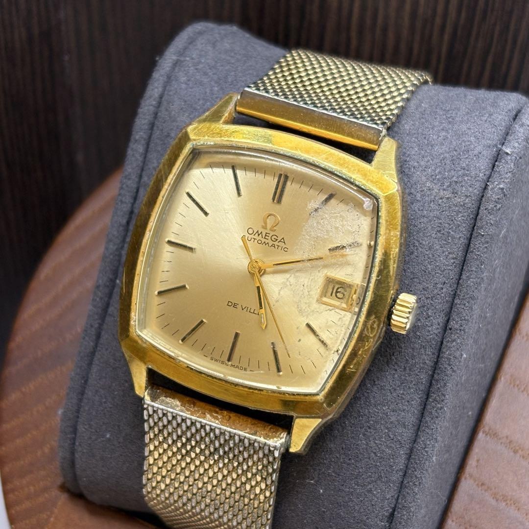 Omega Devil 162.0042 Automatic Watch Rare Crown Defect