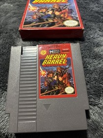 Heavy Barrel (NES) NO MANUAL Box And Game Cartridge Only
