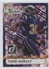2015 Panini Donruss The Rookies 840/999 Todd Gurley II Todd Gurley #34 0k0
