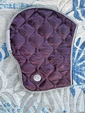 Montar Fair Purple Gray Saddlepad - GP/Jump - Full Size