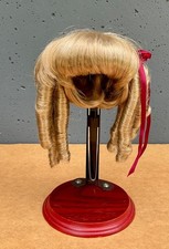 Beautiful Vintage Blonde Wig For Antique Doll - Would Fit 9 Inch Doll Head