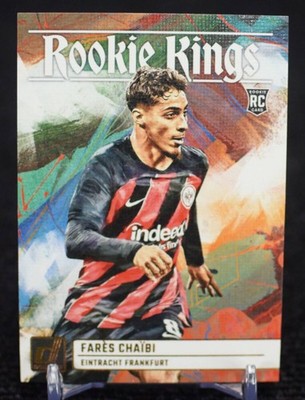 Donruss Rookie Kings Fares Chaibi Soccer Rookie FIFE Eintracht Franurt 3e