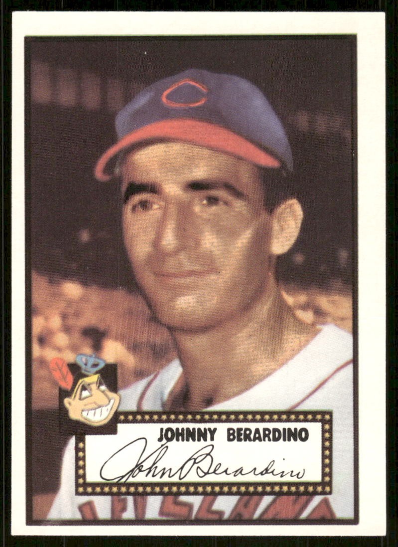1983 Topps 1952 Reprints Series Johnny Berardino #253 Cleveland Indians