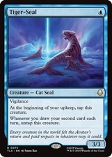 2025 Magic: The Gathering: TLA - Tiger-Seal (#75, Rare, Near Mint)