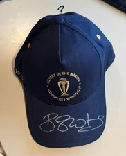 Ben Stokes Signed World Cup Cricket Cap with COA - England