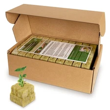 1 Rockwool Cubes For Hydroponics 4 Sheets Rockwool Grow Cubes For Rooting Cutti