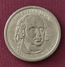 United States Presidential Dollar- 2007- $1 James Madson President