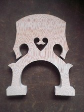2 PCs Cello Bridge European Flamed Maple Middle Grade 4/4 Size French or Belgium