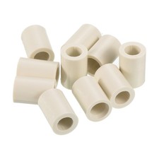 13x19mm Biliardo Stecca Ghiere,10pz Biliardo Stecca Punte Accessori,Bianco