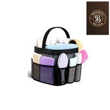 Portable Mesh Shower Caddy with 9 Pockets - Ideal for Dorms Travel