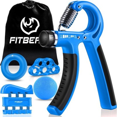 Durable Forearm Strengthening Hand Grips - Adjustable for Rehab & Training