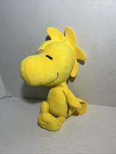 Peanuts Worldwide WoodStock Yellow Bird 9" Plush Snoopy Friend 2015