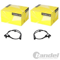 2X Triscan ABS-SENSOR Raddrehzahl Hinten Passend FüR Abarth Grande Punto Alfa BR