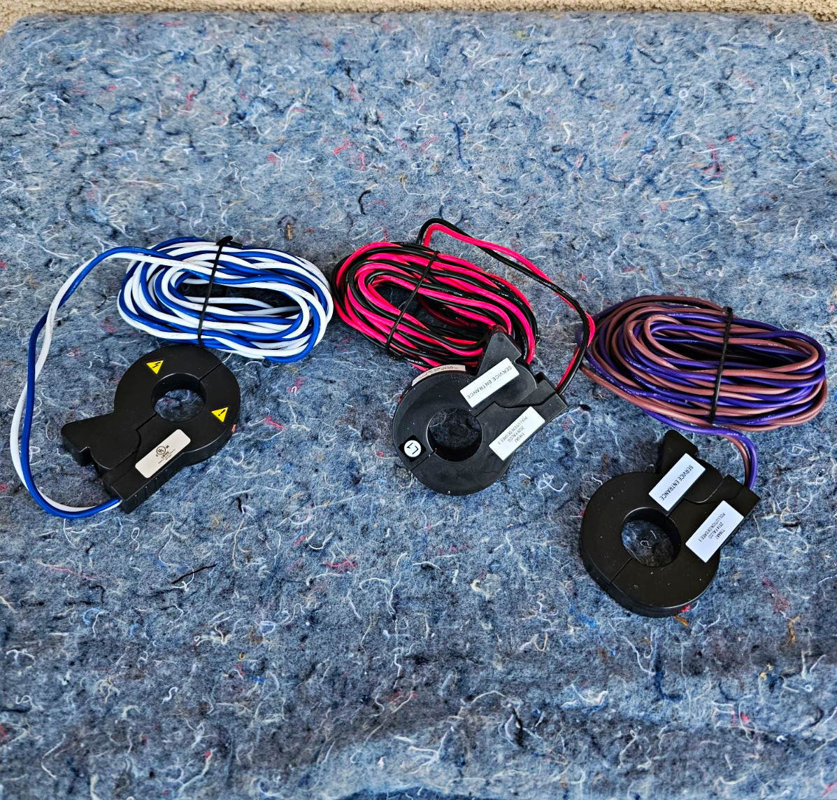 Emphase CTs Clamp-style split-core current transformers (CTs) Lot of 3
