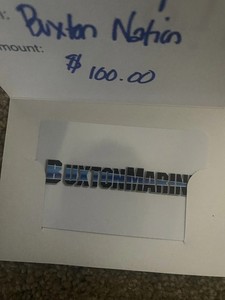 Buxton Marine Gift Card-$100