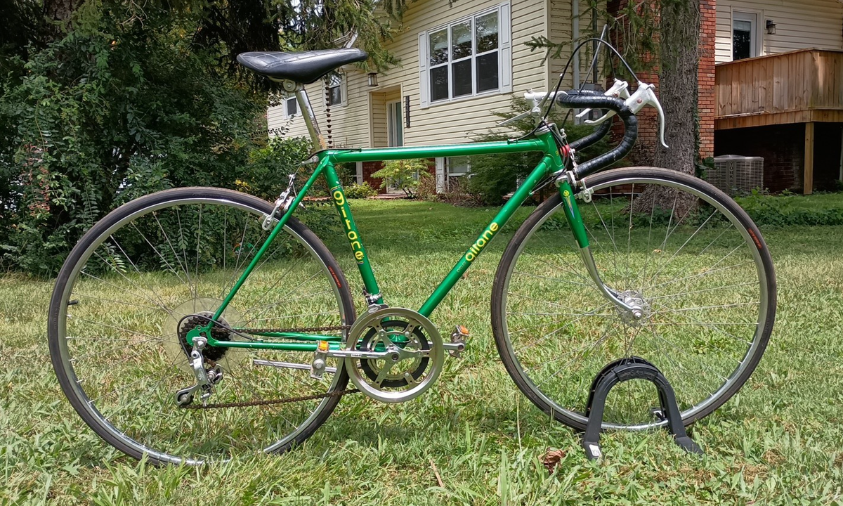 ジタン　フレーム Vintage GITANE Steel Road Bike - Green - 51cm - 27