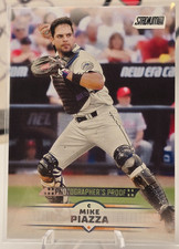 2025 Stadium club RARE Photographers Proof Mike Piazza Mets SSP