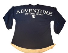 Spirit Jersey Royal Caribbean Adventure of the Seas Blue Size Large
