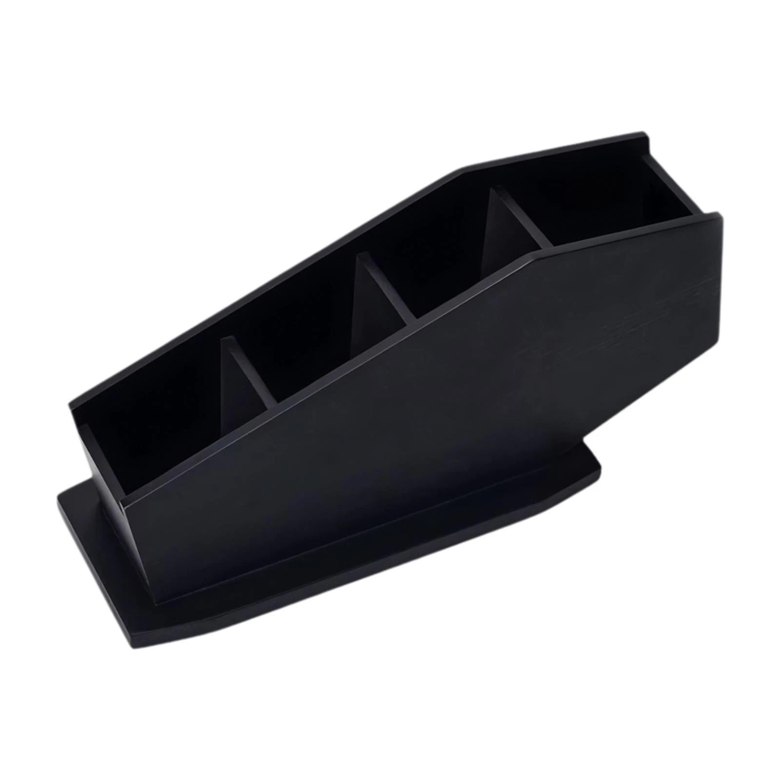 Makeup Brush Holder Container with 4 Compartment for Home Desktop Countertop