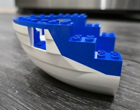 LEGO Pirates 6291/6280 *Armada Flagship* Boat Hull Small Bow 12 x 12 x 5 1/3