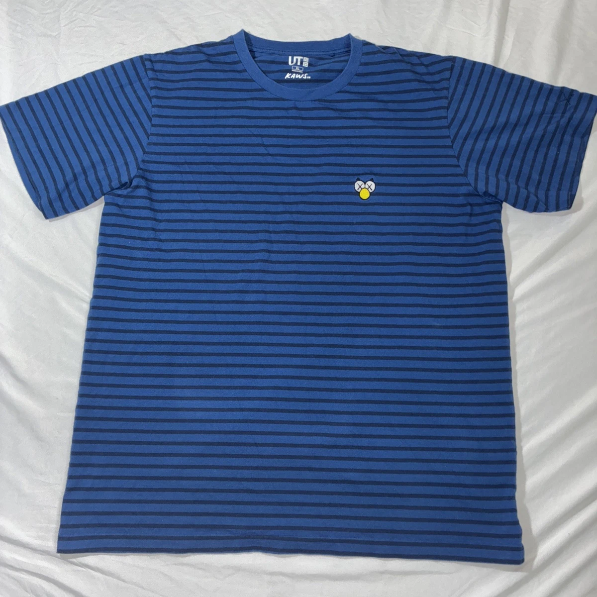 KAWS x Uniqlo UT Short Sleeve Graphic T-shirt White - FW23 - ES