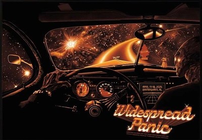 Widespread Panic April 17-18 2026 Birmingham AL Poster
