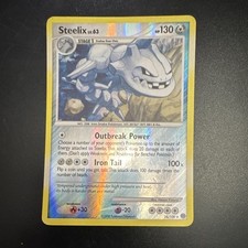 Pokemon Stormfront Steelix 28/100 Reverse Holo Rare 2008 Edition on eBay
