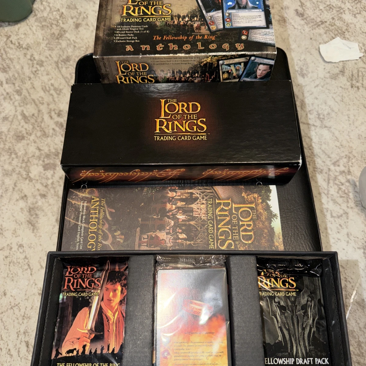 lord of the rings tcg booster products for sale | eBay