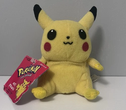 Vintage Pokemon Pikachu Beanie 1998