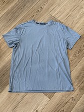 Kenneth Cole Medium Active Tech T-Shirt Foggy Blue Stretch 49