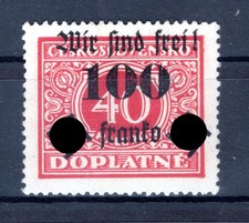 Sudetenland RUMBURG 40 tadellos ** MNH POSTFRISCH 48EUR (80949