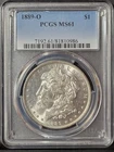 1889-O Morgan Dollar PCGS MS-61